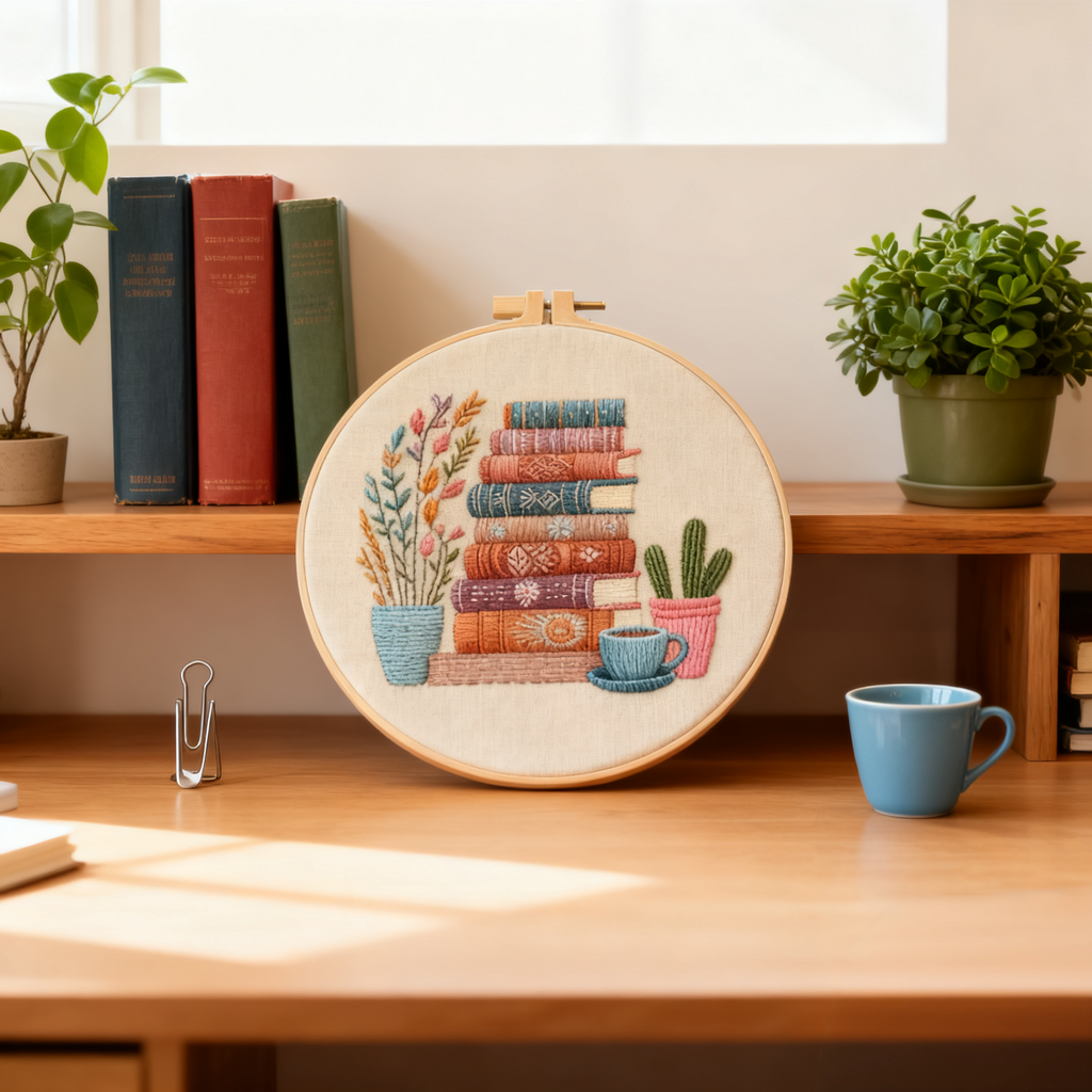 Ensemble de broderie - Thé et Contes