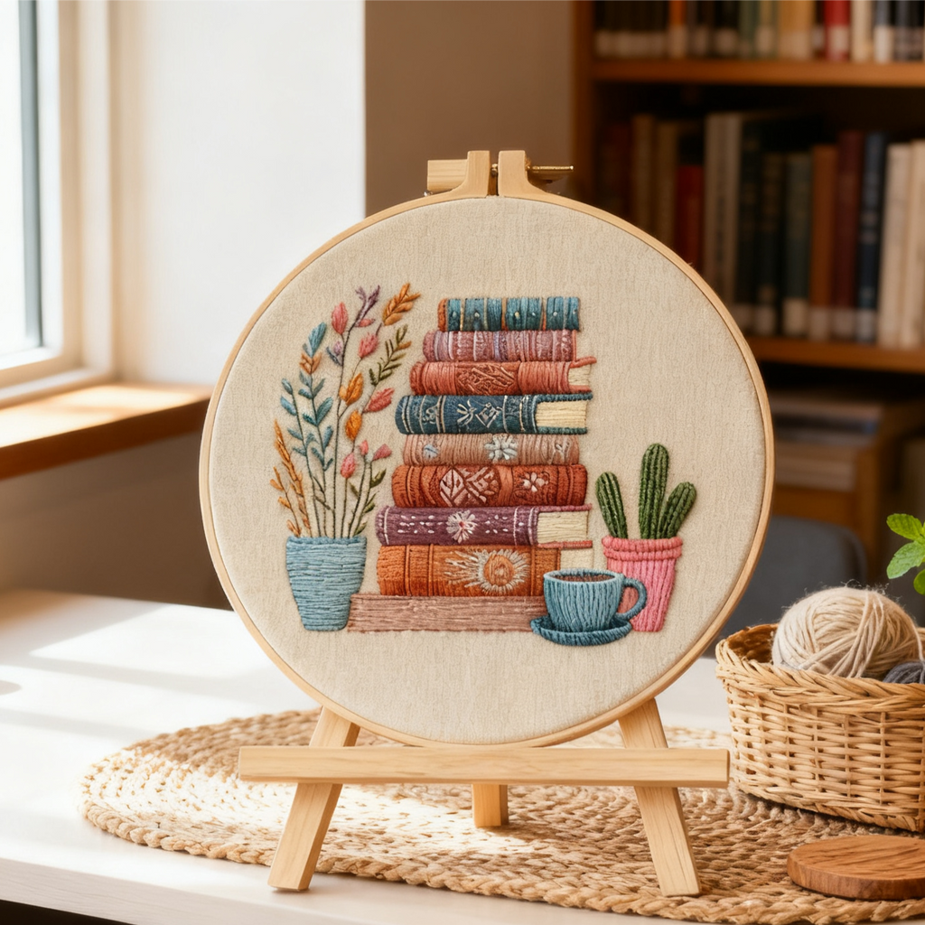 Ensemble de broderie - Thé et Contes