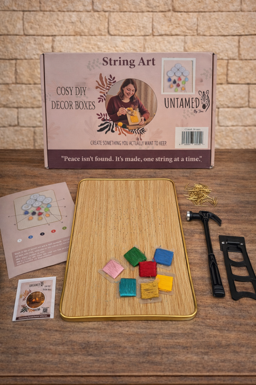 Cloud Drops – String Art Set met kleurenregen