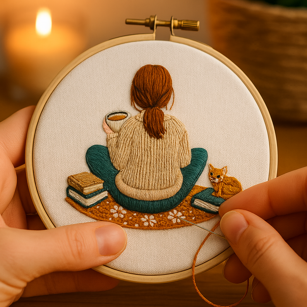 Borduurmoment - Home with yourself