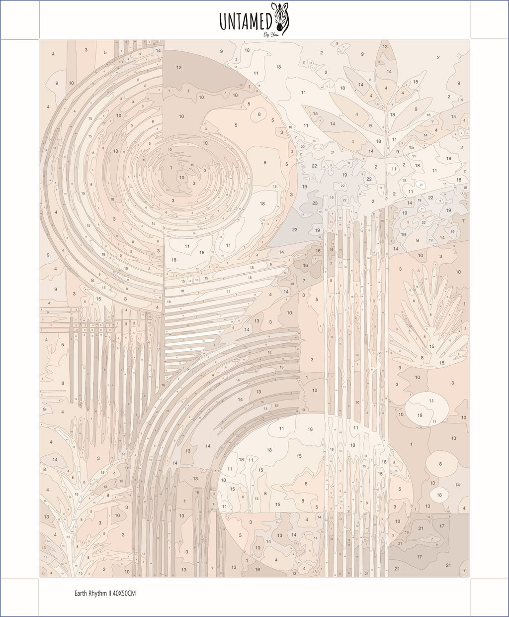 Paint By Numbers – Earth Rhythm II