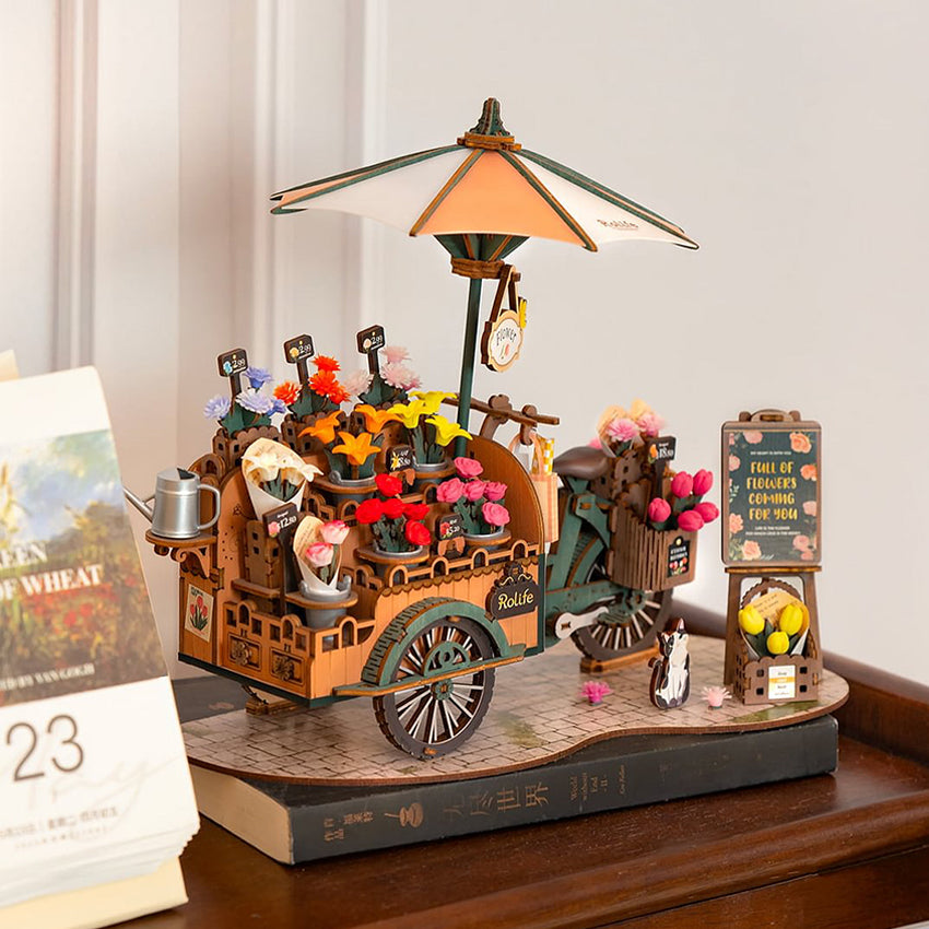 Wood Art - Blossom Cart
