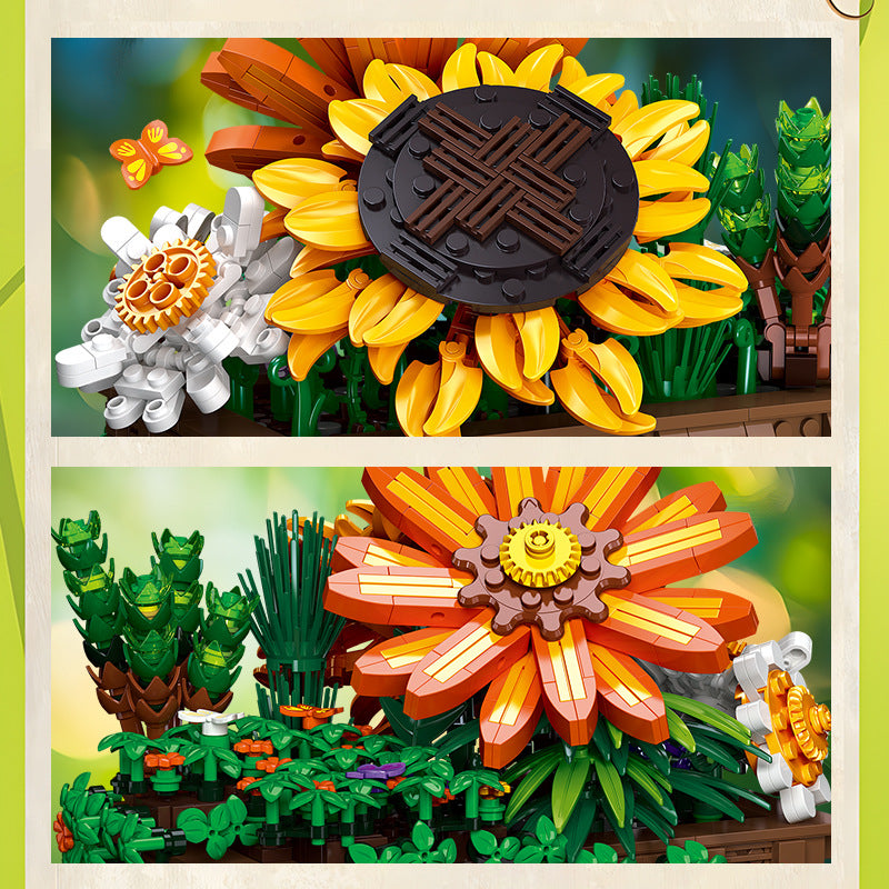 Flower Blocks - Sunny Bloom Box