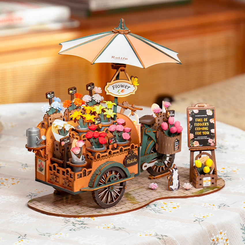 Wood Art - Blossom Cart