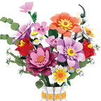 Flower Blocks - Colorful Garden Bouquet