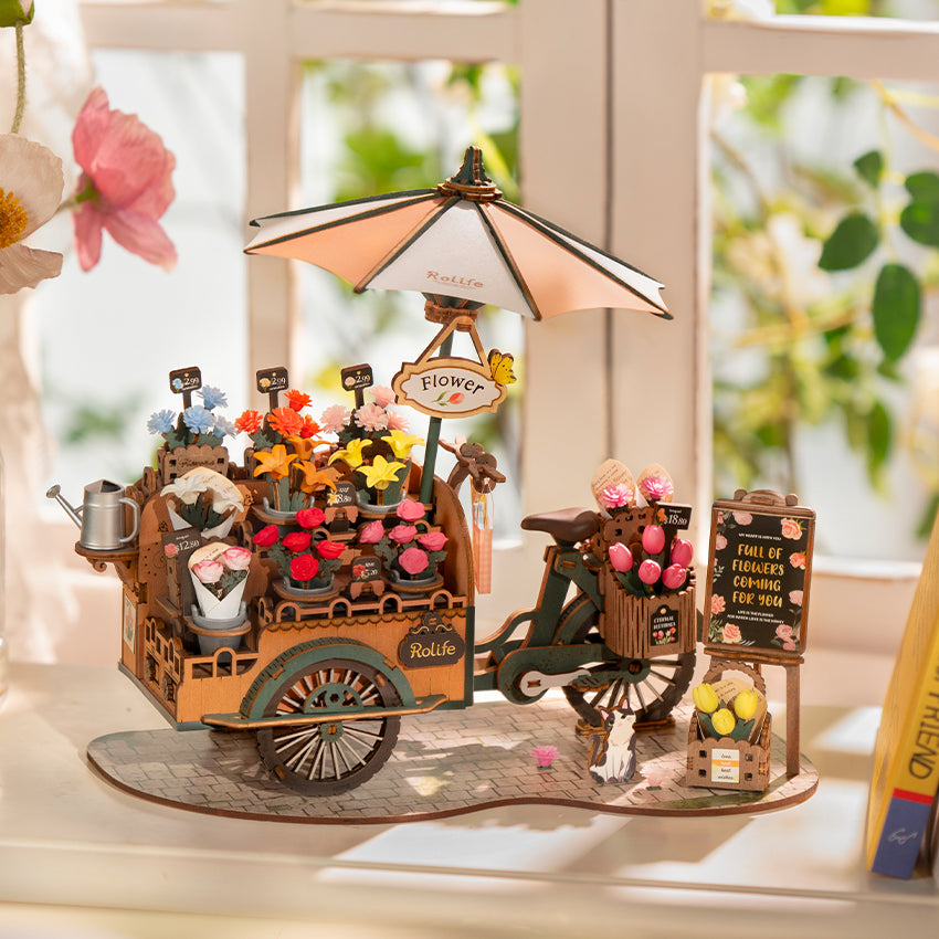 Wood Art - Blossom Cart