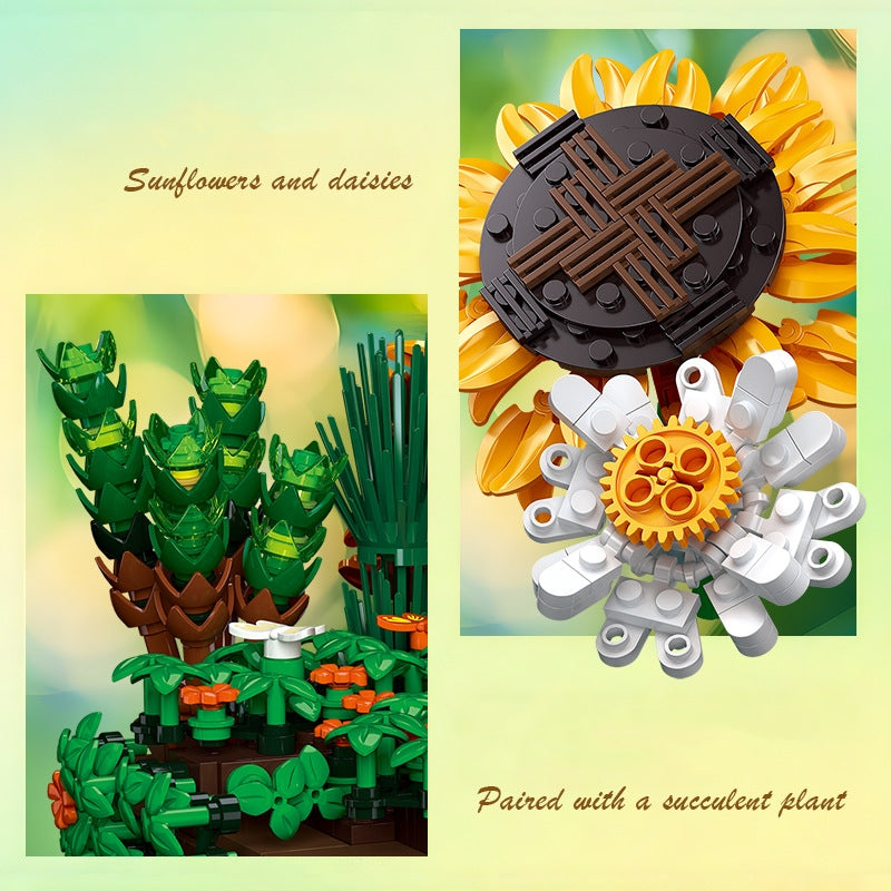 Flower Blocks - Sunny Bloom Box