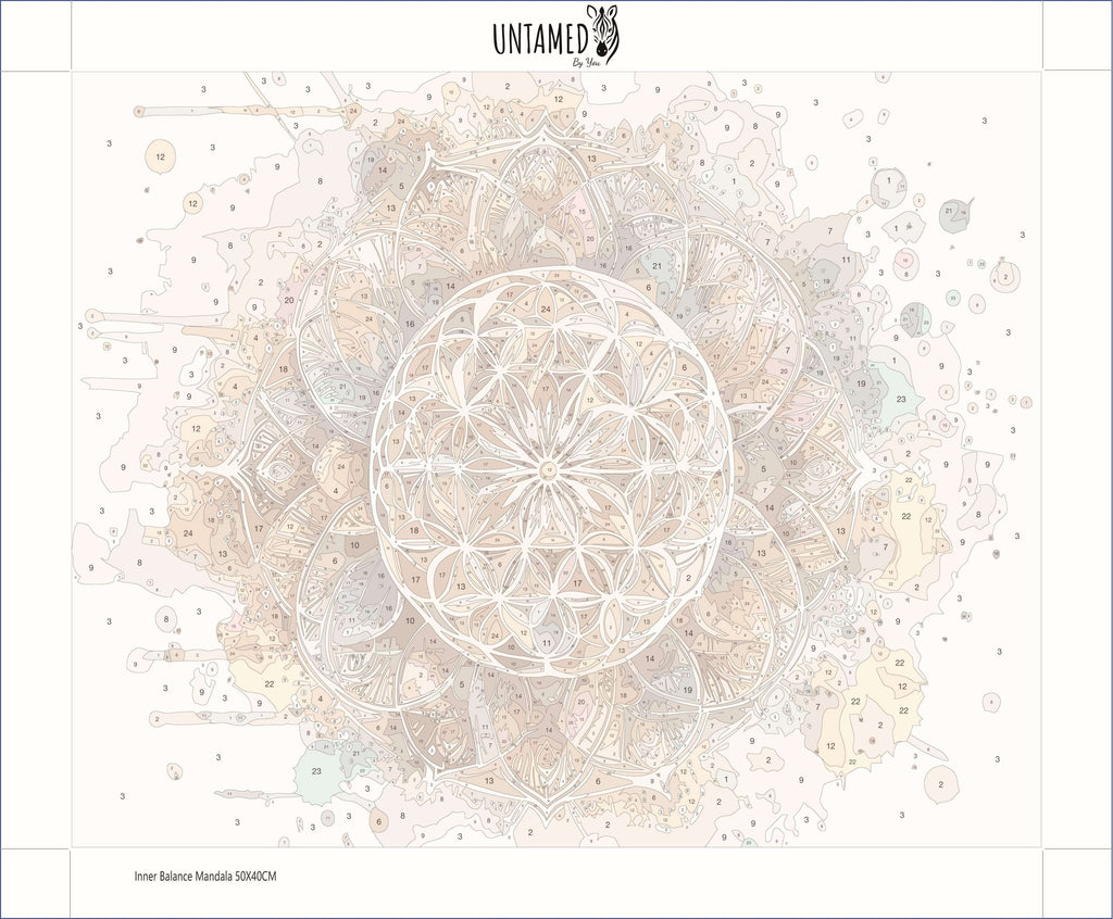 Paint By Numbers – Inner Balance Mandala