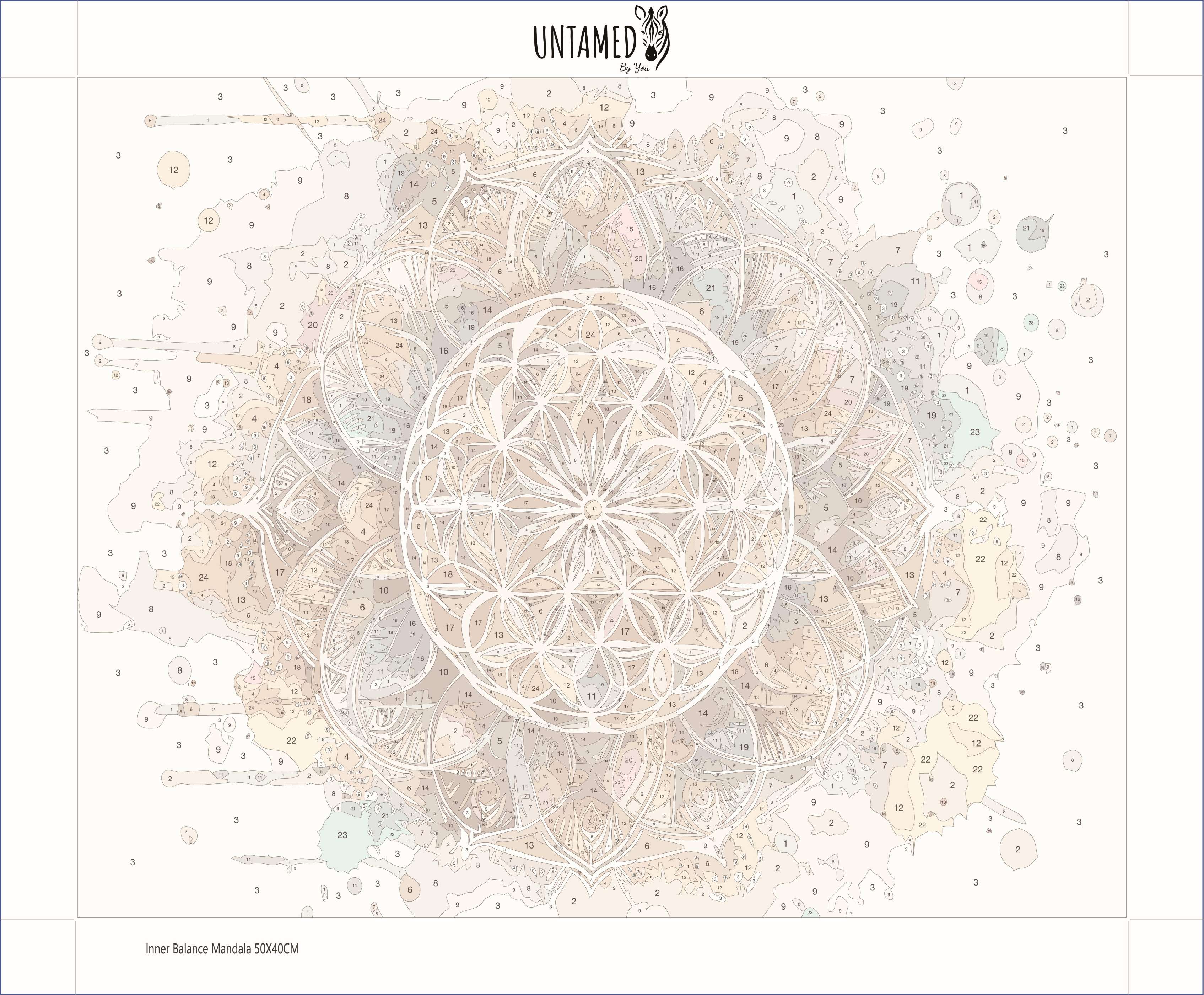 Paint By Numbers – Inner Balance Mandala