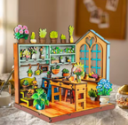 Wood Art - Bloomy Flower Shop