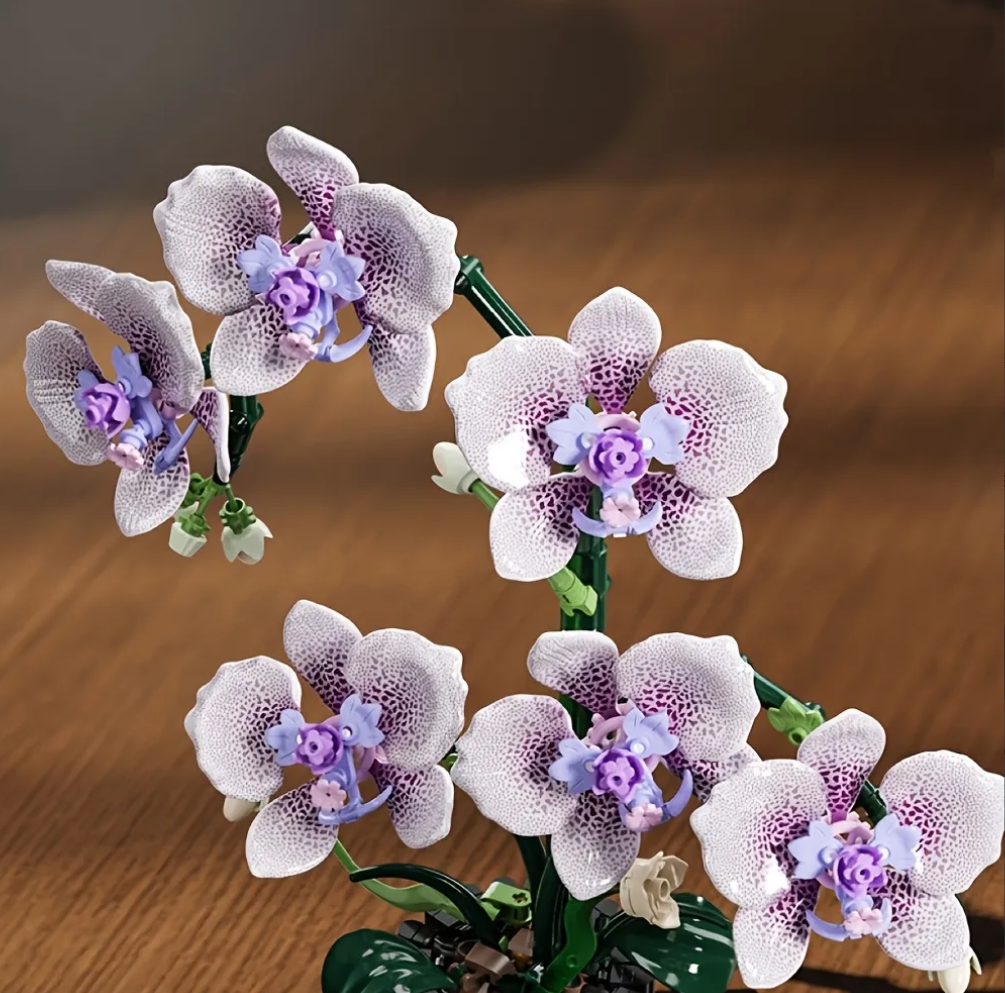Flower Blocks - Pure Orchid