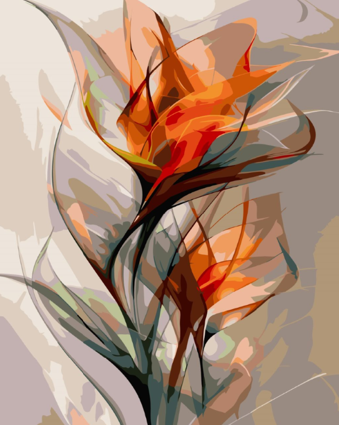 Paint By Numbers – Botanical Dance