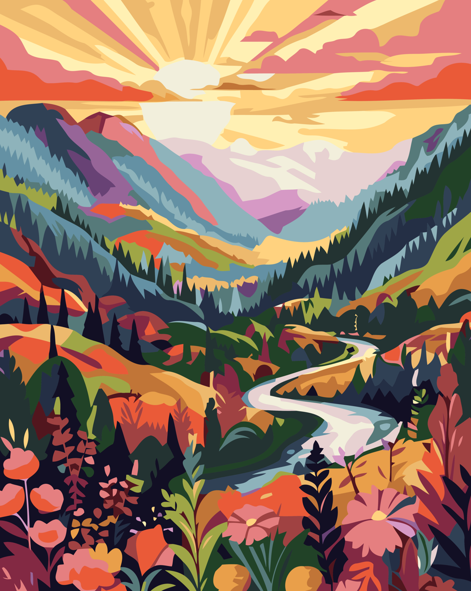 Paint By Numbers - Where Colors Run Wild