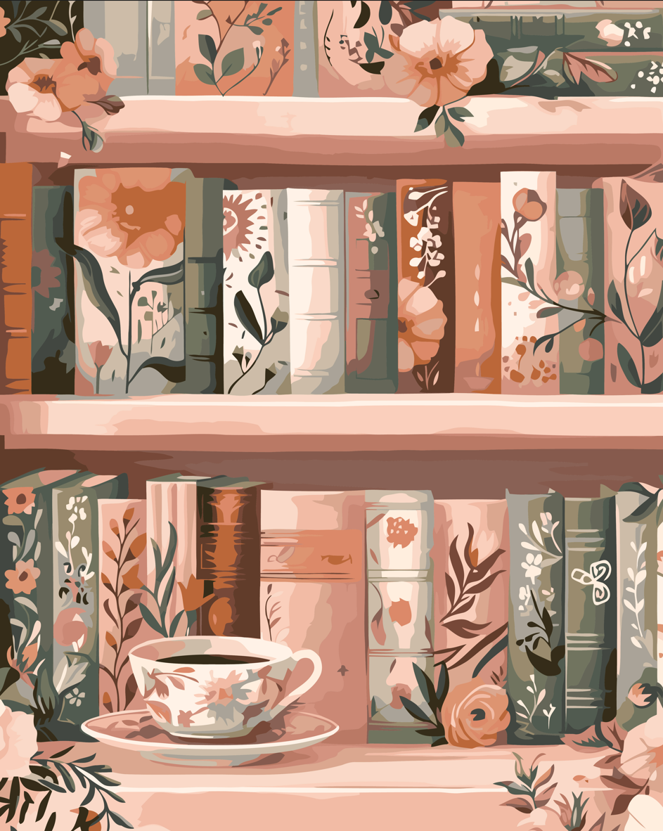 Paint By Numbers – A Quiet Pink Corner