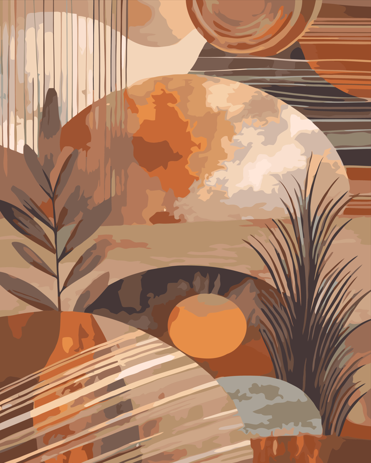 Paint By Numbers – Earth Rhythm III