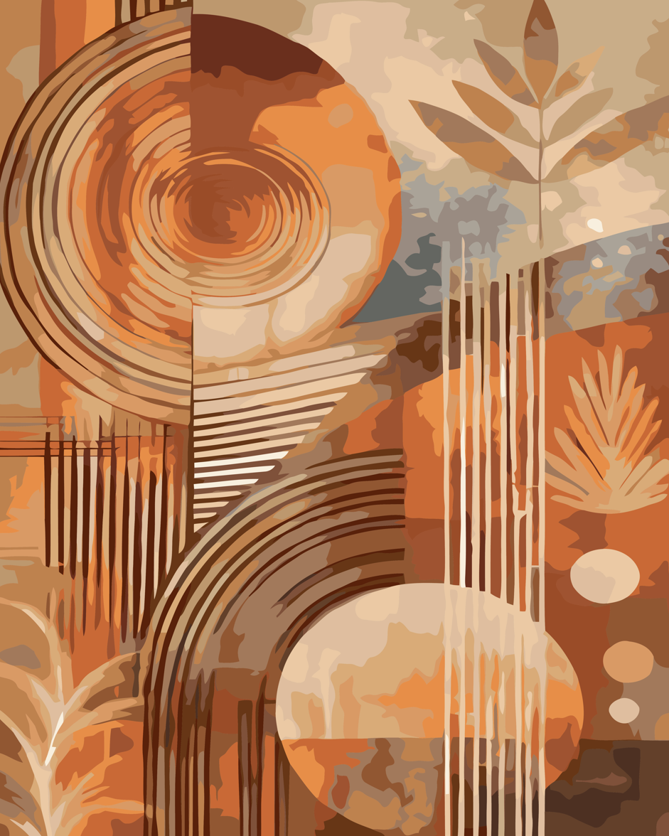 Paint By Numbers – Earth Rhythm II