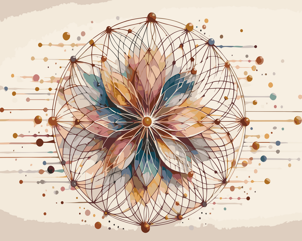 Paint By Numbers – Mandala in Motion