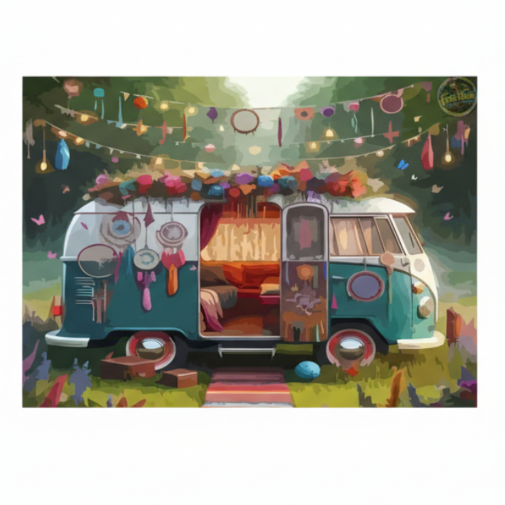 Paint By Numbers - Free Spirit Van