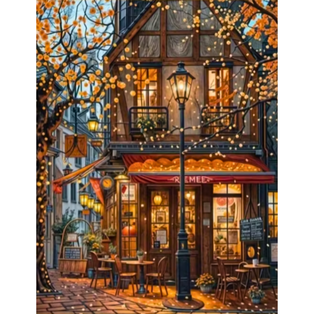 Paint By Numbers - Evening in Paris