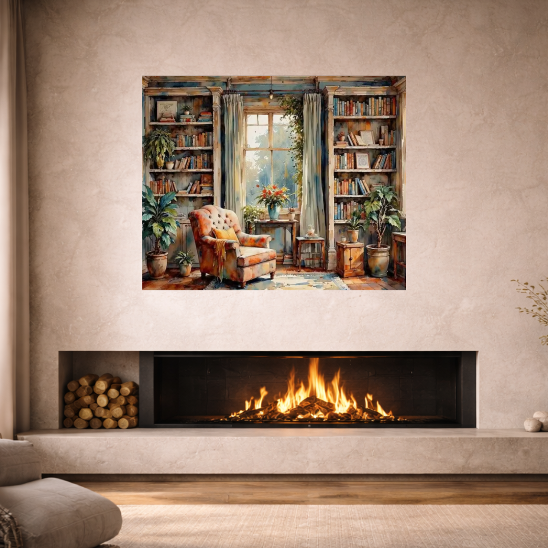 Peinture par numéros - Location de chalet