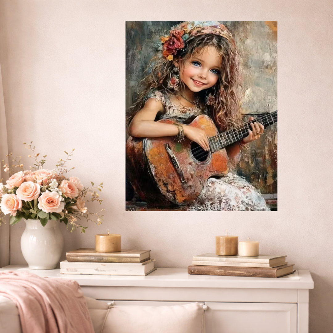 Peinture par numéros - Petite chanson gitane