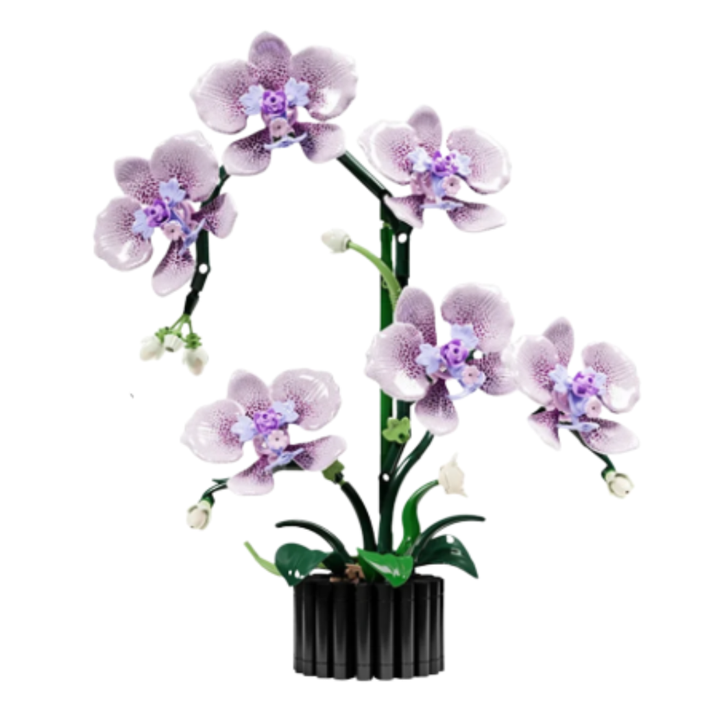 Flower Blocks - Pure Orchid