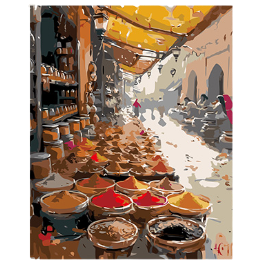 Paint By Numbers - Colors of Morocco