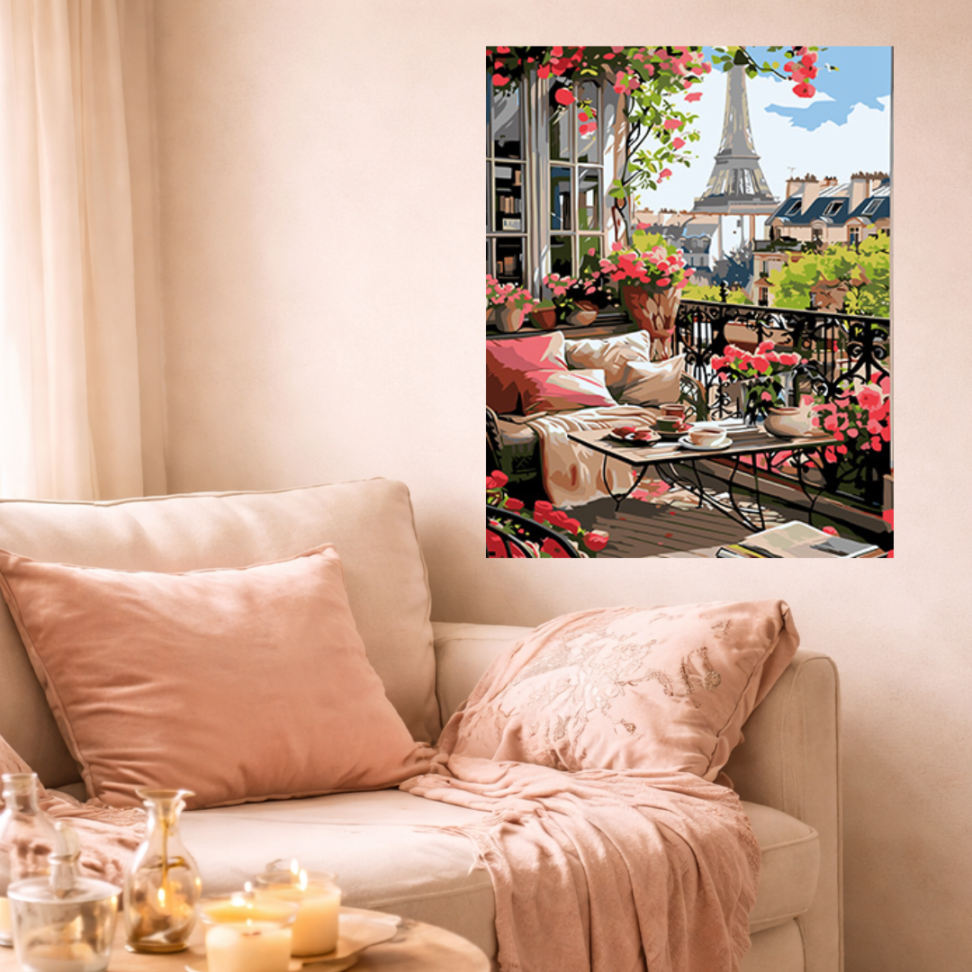 Paint By Numbers - Brunch in Paris