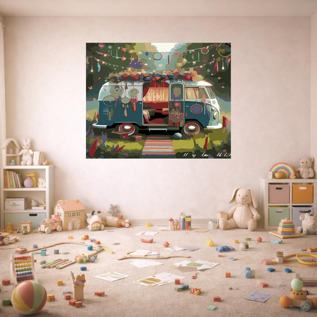 Peinture par numéros - Fourgonnette Free Spirit