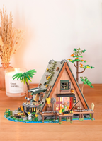 Flower Blocks - Forest Cabin