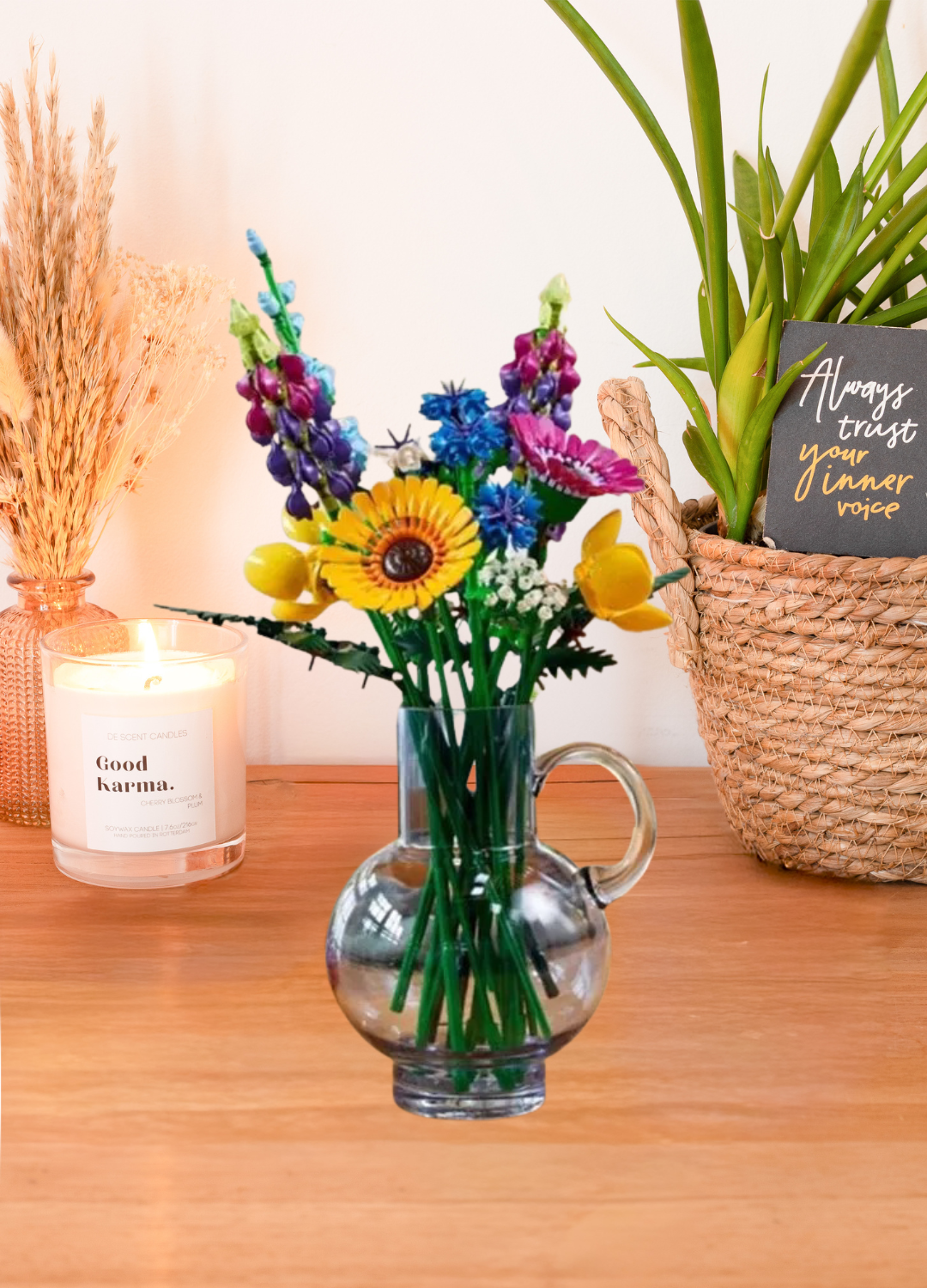 Flower Blocks – Wild Garden Bouquet