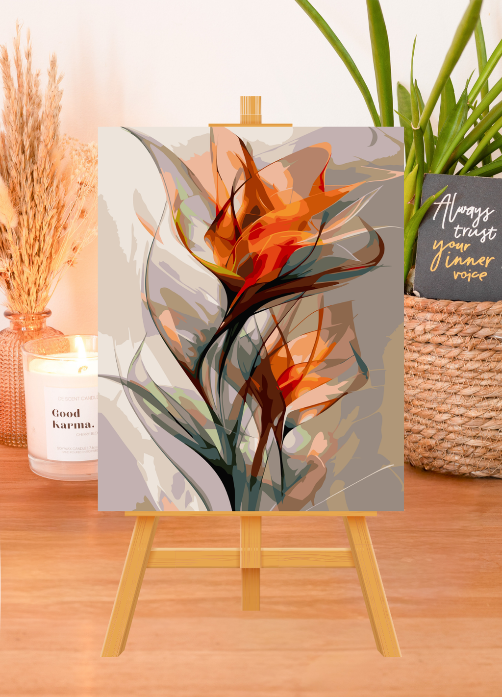 Paint By Numbers – Botanical Dance