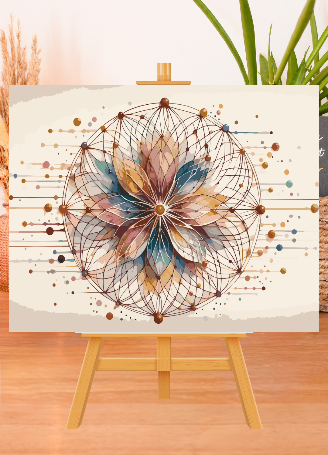 Paint By Numbers – Mandala in Motion