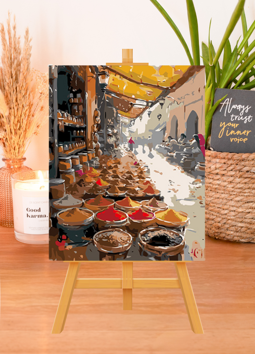 Peinture par numéros - Couleurs du Maroc