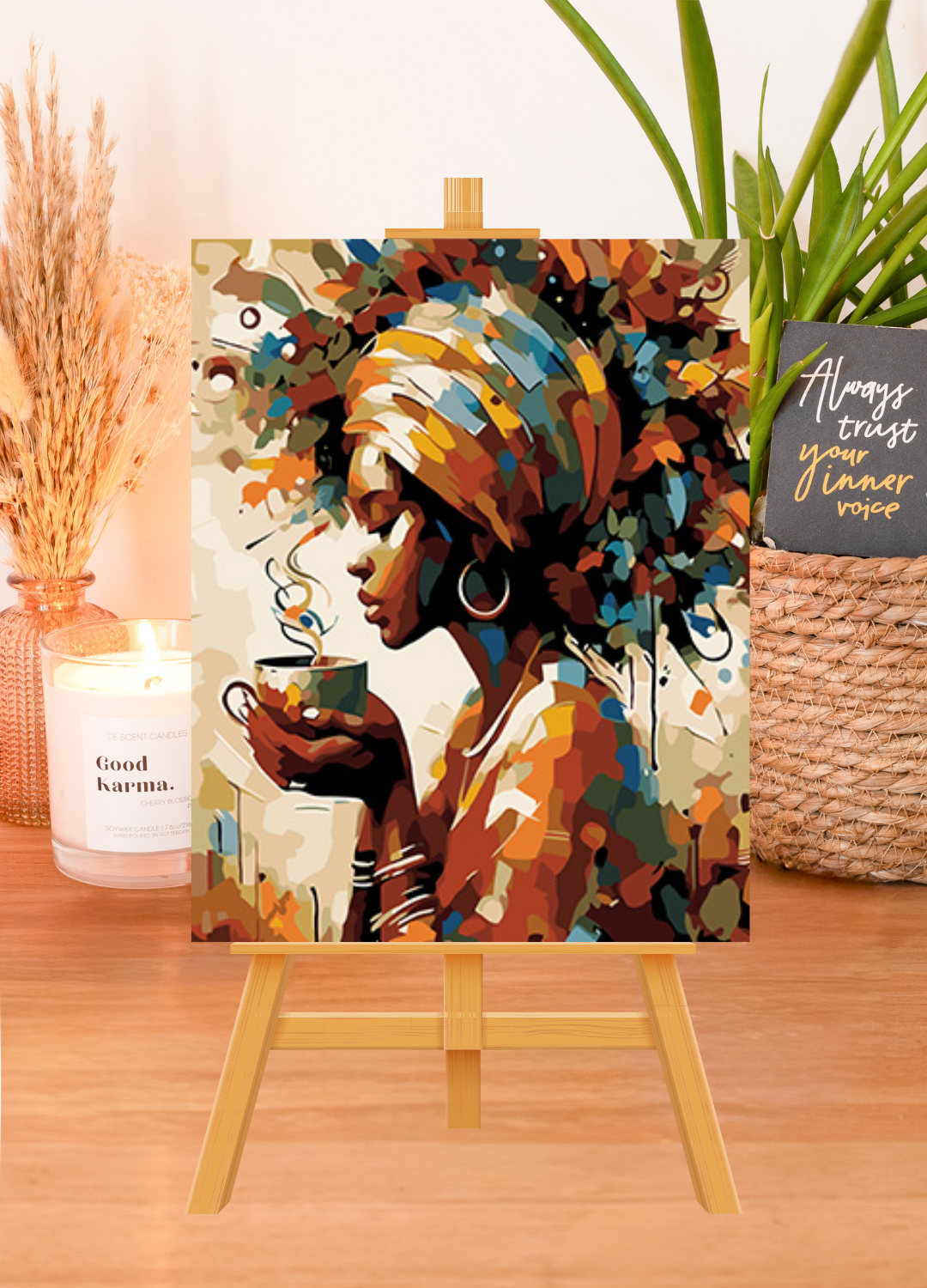 Paint By Numbers - African Morning