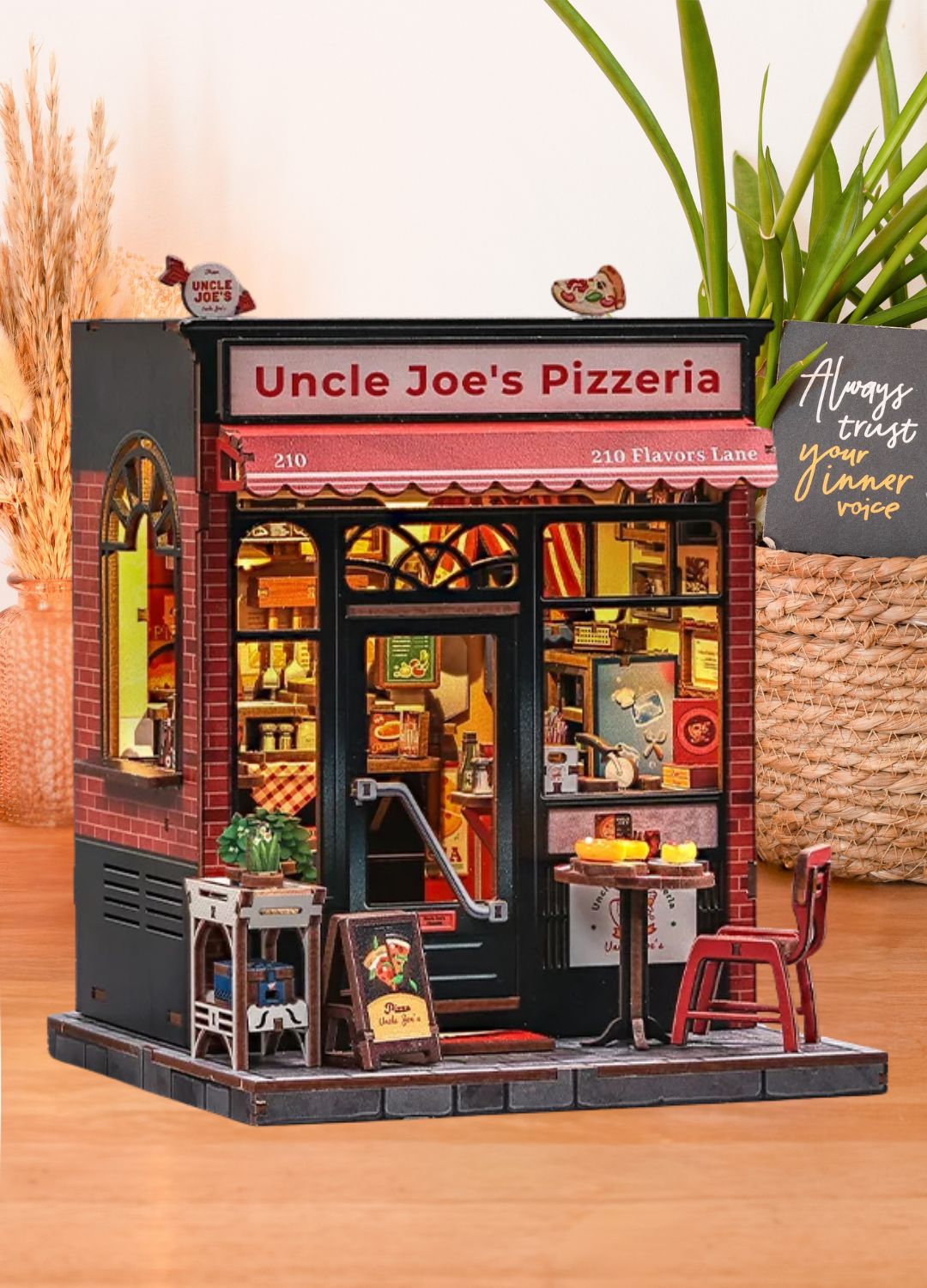 Wood Art - Uncle Joe's Pizzeria