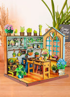 Wood Art - Bloomy Flower Shop