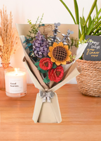 Wood Art - Wooden Flower Bouquet
