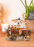 Wood Art - Blossom Cart
