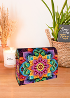 Diamond Handbag – Golden Bloom