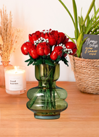 Flower Blocks – Red Rose Bouquet