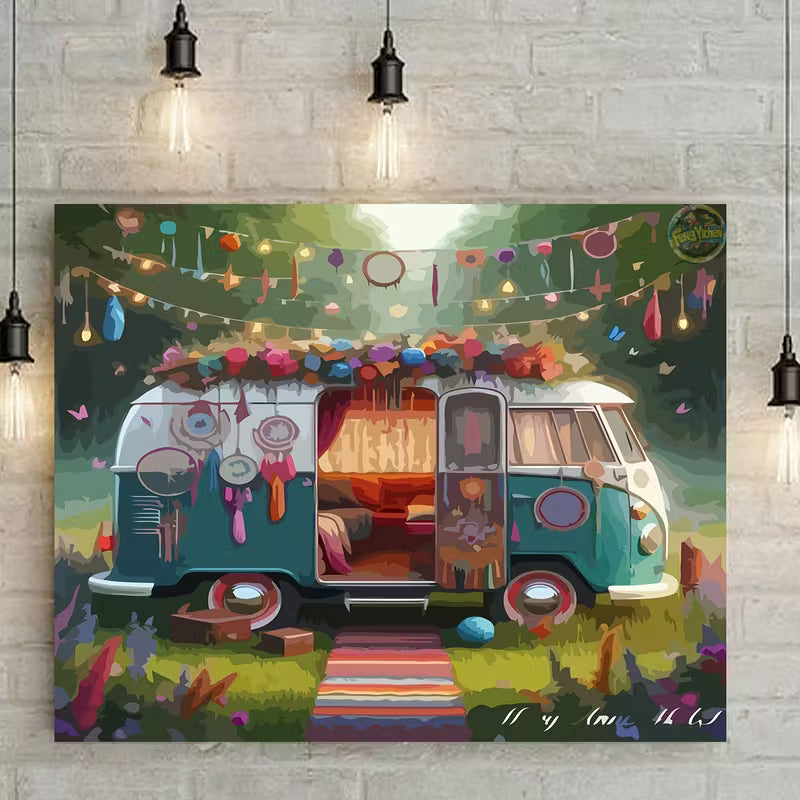 Paint By Number - Free Spirit Van