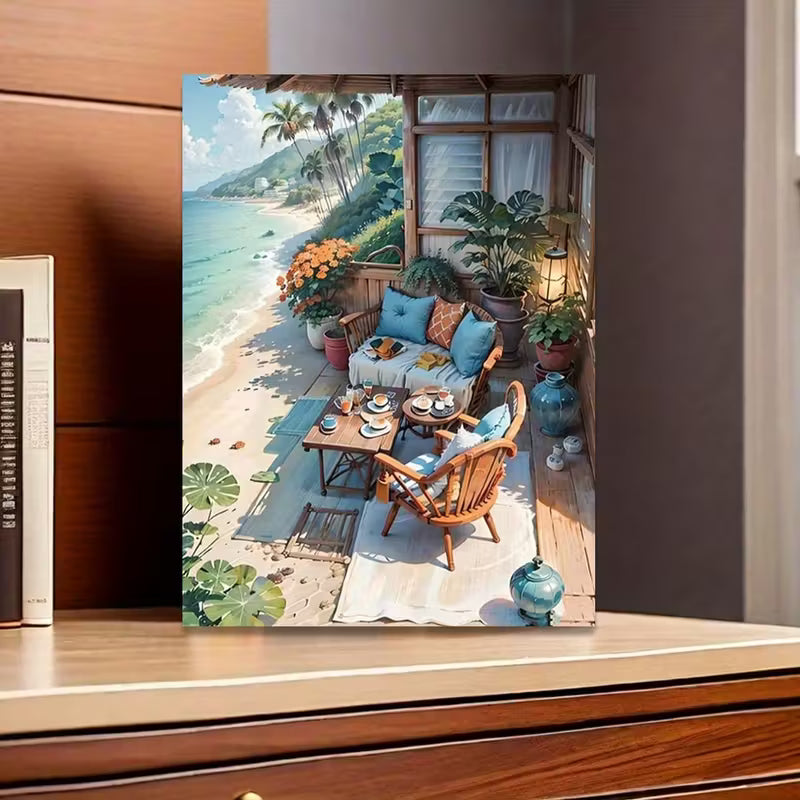 Paint By Number - Breakfast by the Sea