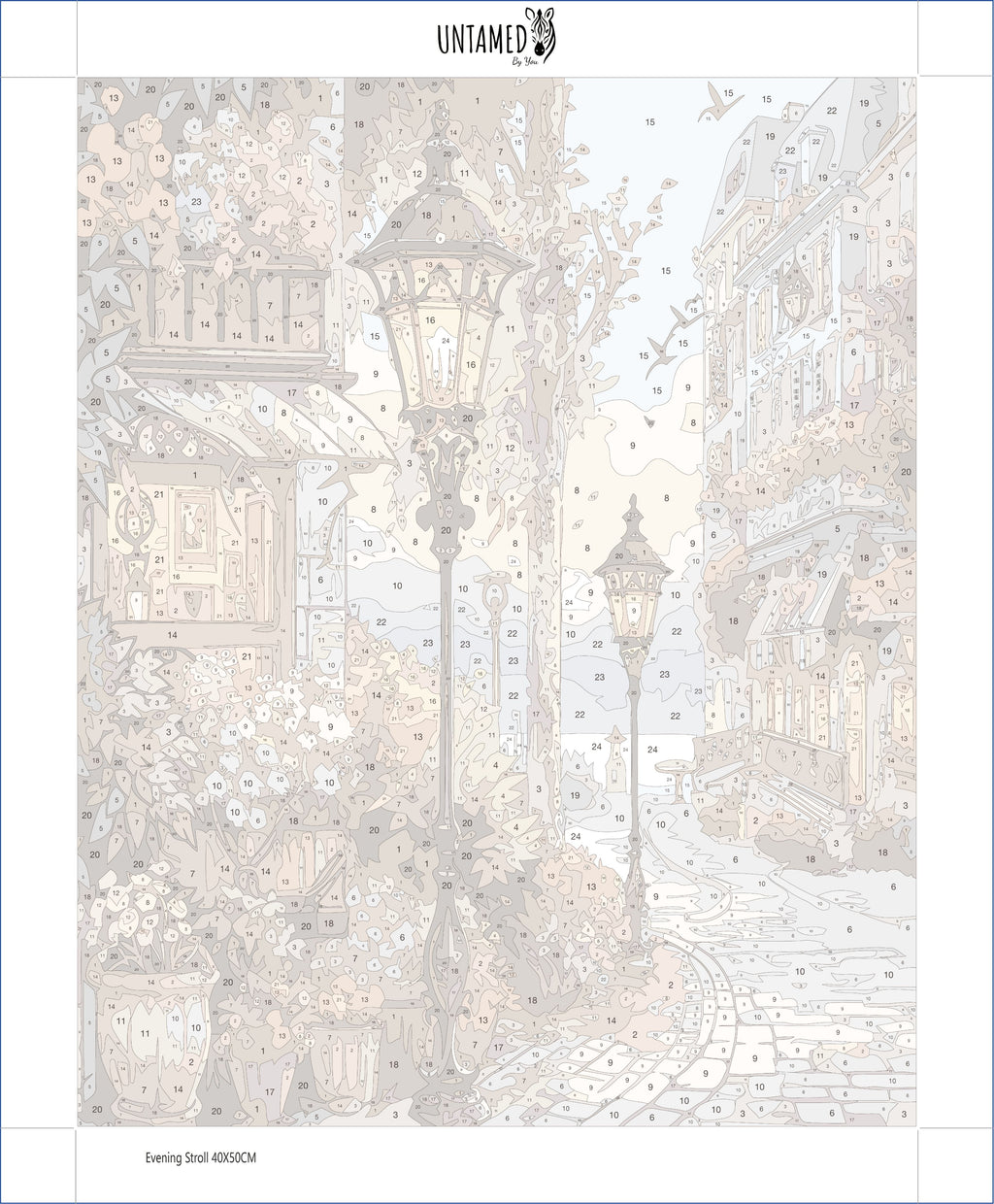 Paint By Numbers - Evening Stroll