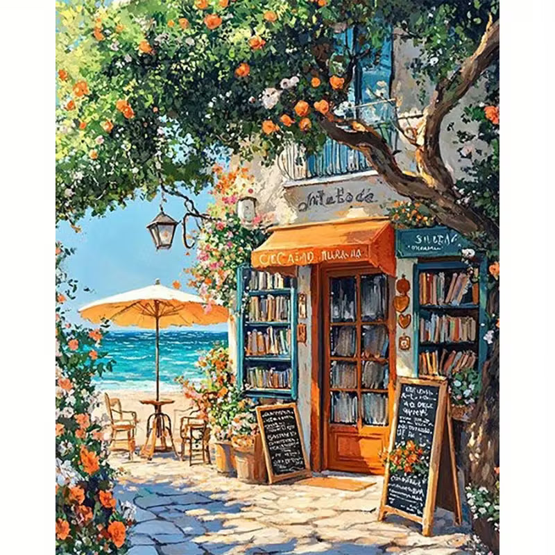 Paint By Number - Café des Livres