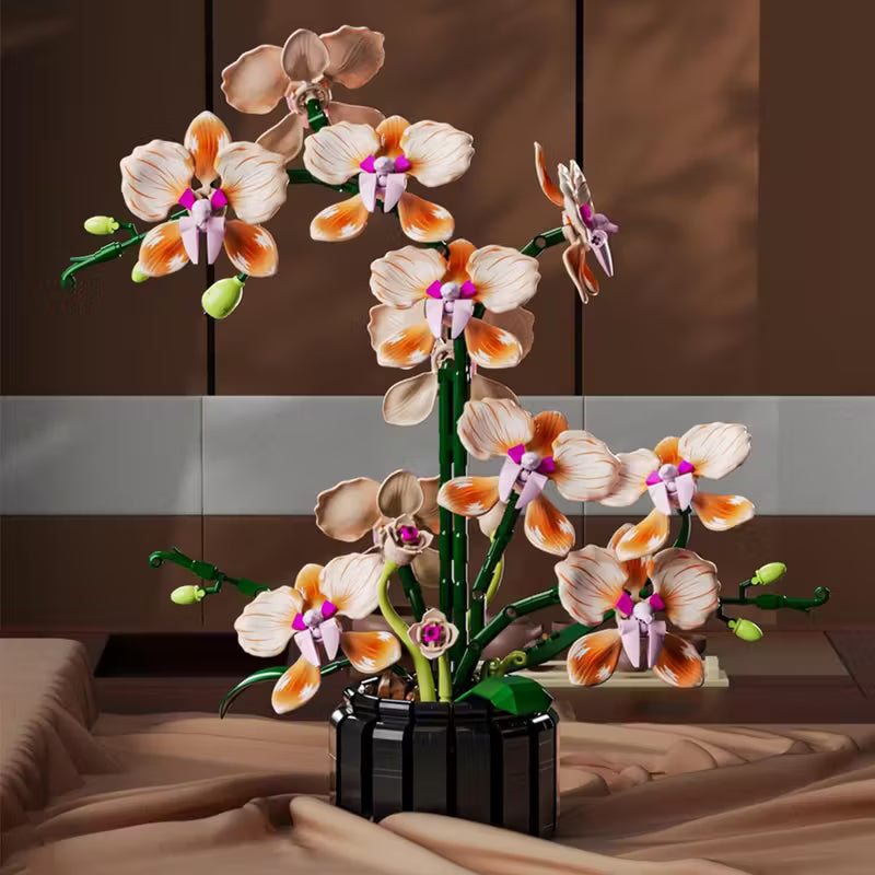 Flower Blocks - Pure Orchid