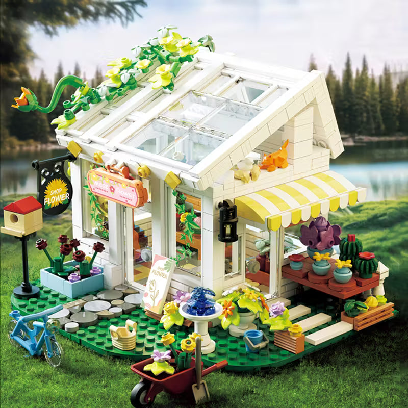Flower Blocks - The Flower Greenhouse