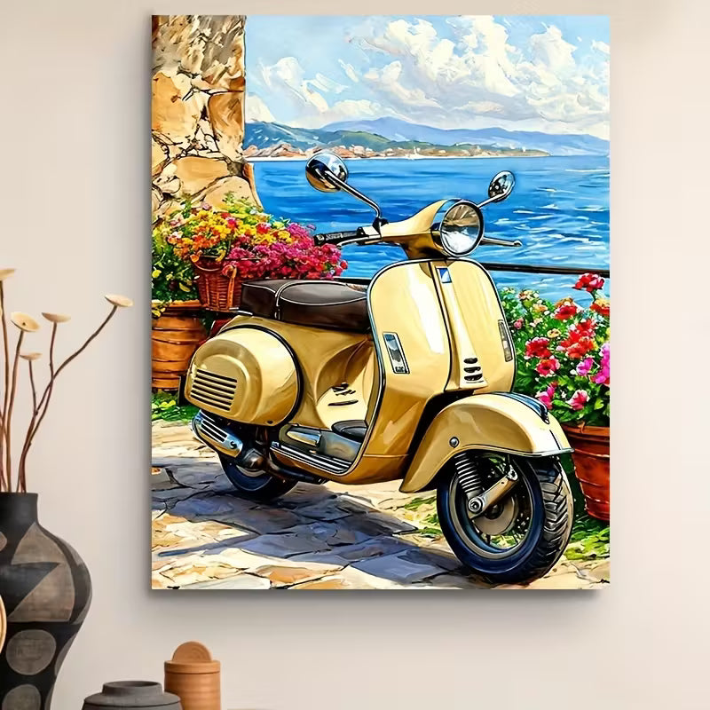 Paint By Number - La Dolce Vespa