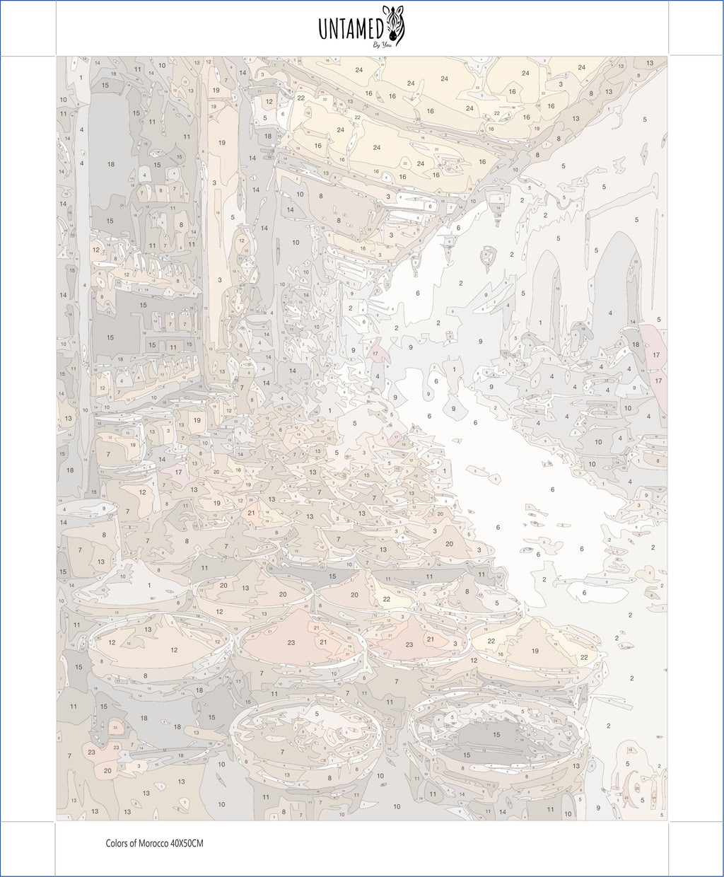 Paint By Numbers - Colors of Morocco