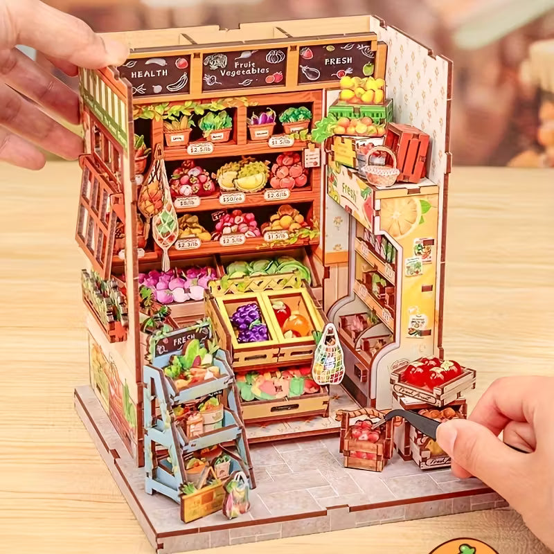 Wood Art - The greens grocery